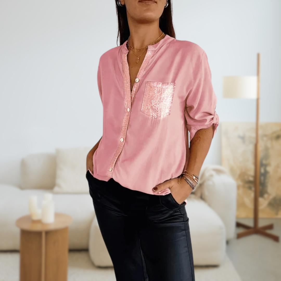 Mila - Elegant Glow Blouse