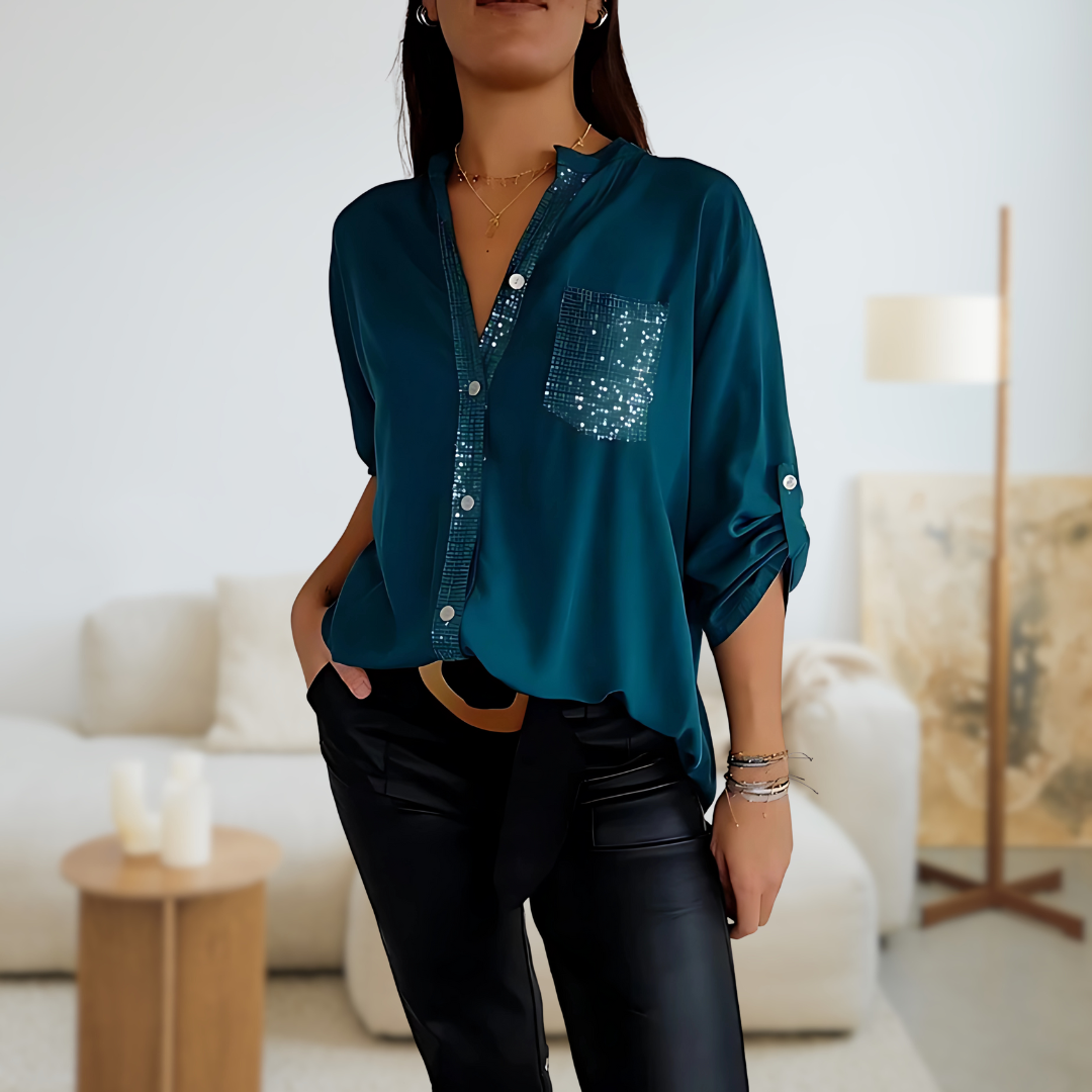 Mila - Elegant Glow Blouse