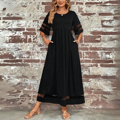 Olivia – Flattering Smooth Midi Dress