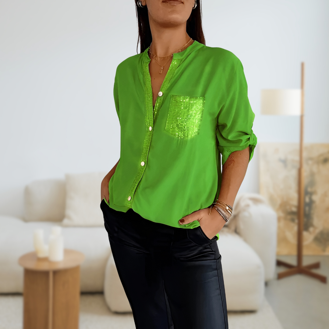Mila - Elegant Glow Blouse