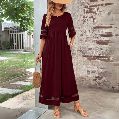 Olivia – Flattering Smooth Midi Dress