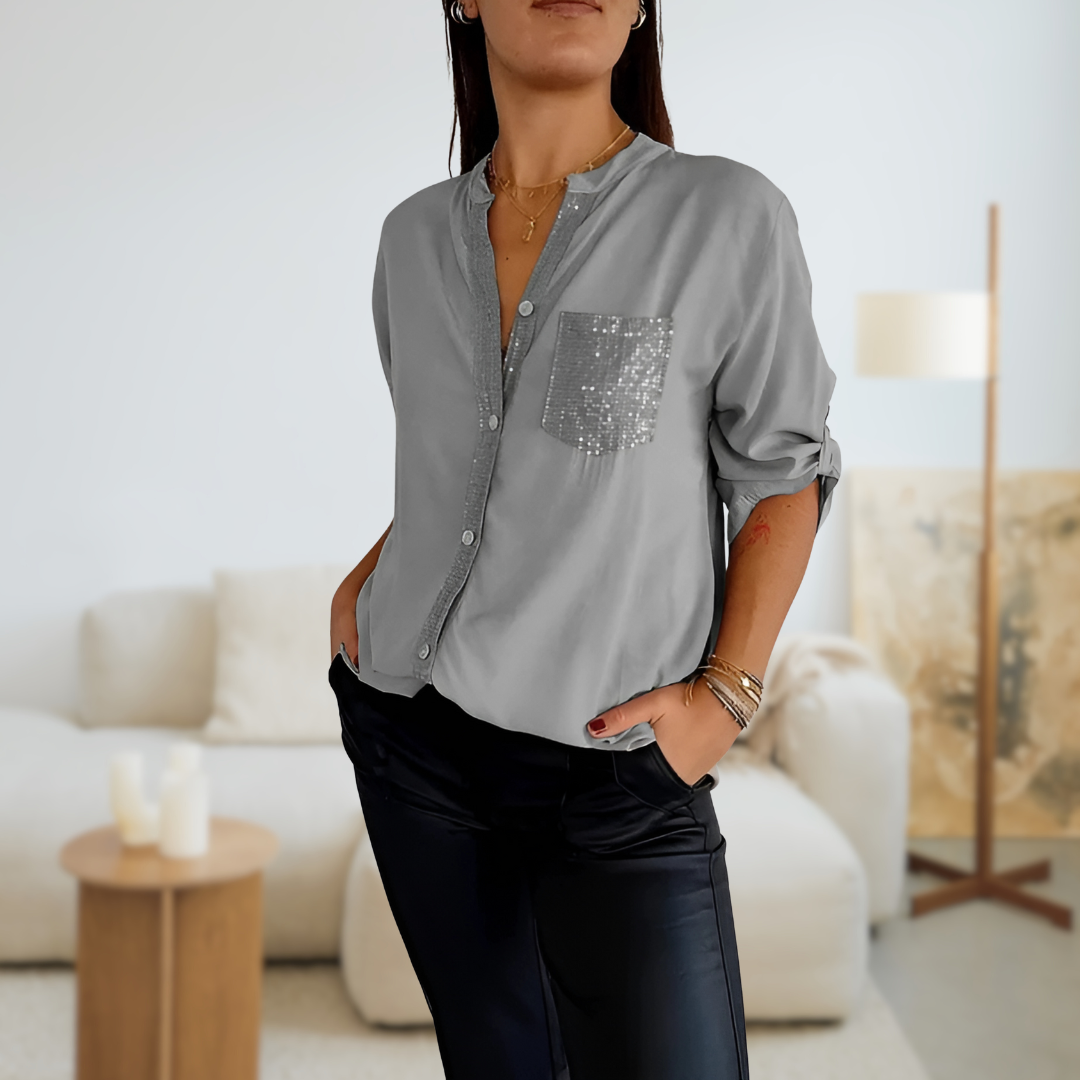 Mila - Elegant Glow Blouse