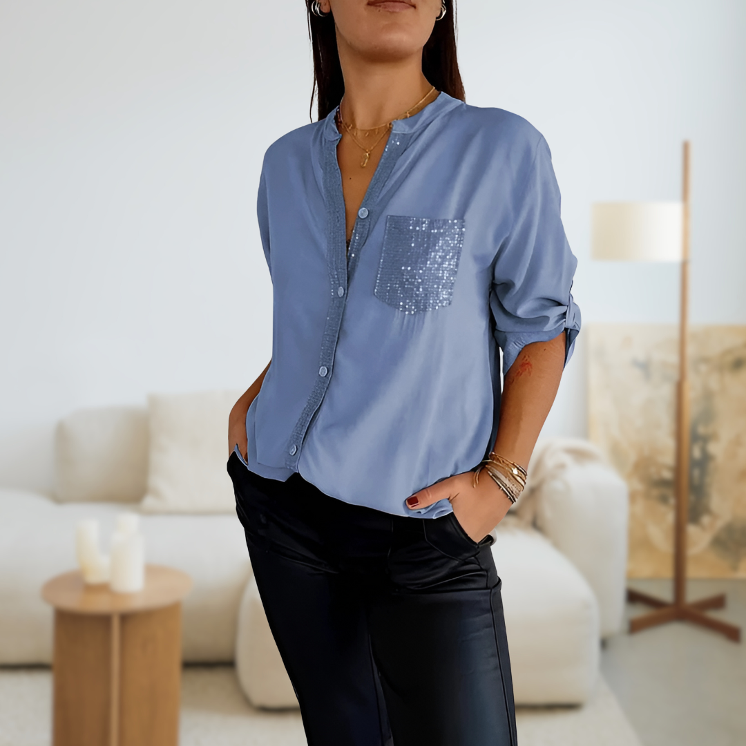 Mila - Elegant Glow Blouse
