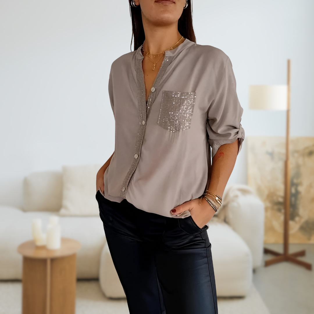 Mila - Elegant Glow Blouse